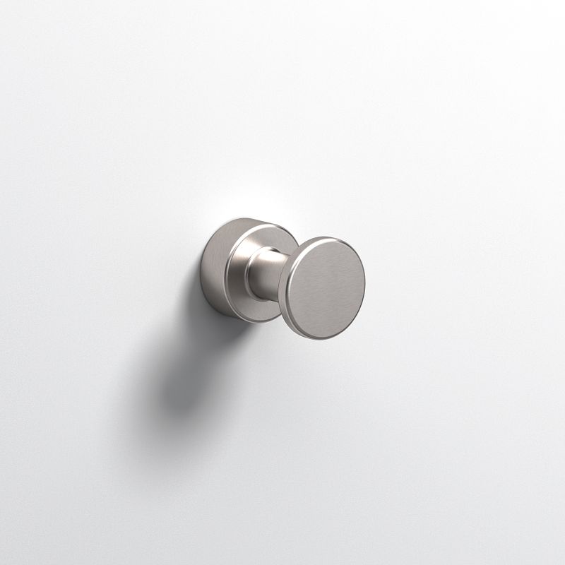 Tecno Project Brushed Nickel Robe Hook